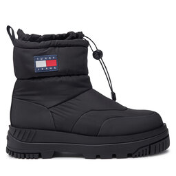 Tommy Jeans Μπότες Χιονιού Tommy Jeans EM0EM01449 Μαύρο