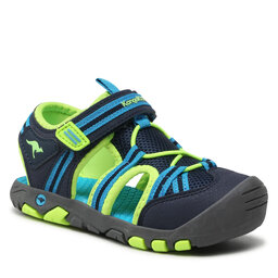 KangaRoos Szandál KangaRoos K-Trek Trail 18868 000 4054 Dk Navy/Lime