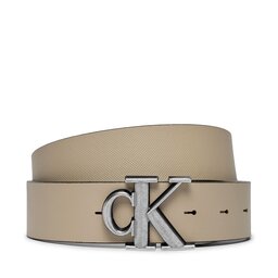

Чоловічий ремінь Calvin Klein Jeans Ro Mono P Rev/Adj Lthr Belt35Mm K50K511415 Black/Plaza Taupe 0GR, Чорний