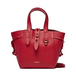 Furla Handtasche Furla Net Mini Tote BASRFUAHSF0002673S1007 Rosso Veneziano
