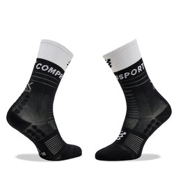 

Високі шкарпетки unisex Compressport Mid Compression V 2.0 SQTU3549002 Black/White, Чорний