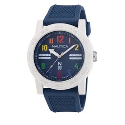 Nautica Klocka Nautica NAPATS304 White/Blue