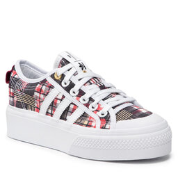 adidas Skor adidas Nizza Platform W H00530 Supcol/Ftwwht/Cburgu