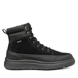 Geox Schnürschuhe Geox U Granito + Grip B Abx U66FZB 02250 C9999 Schwarz