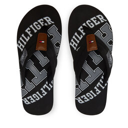 Tommy Hilfiger Flip-flops Tommy Hilfiger Essential Th Beach Sandal FM0FM01369 Fekete