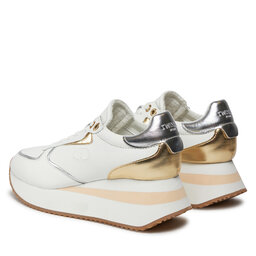 

Снікерcи TWINSET 241TCP080 Bianco Ottico/Gold/Silver 11339, Білий