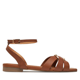 TWINSET Sandały TWINSET Ciabatta 251GCJ04A Brązowy
