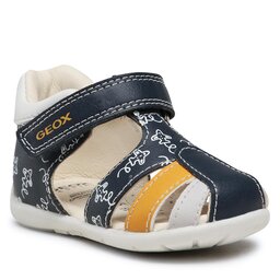 Geox Sandale Geox B Elthan Boy B021PC000BCCF42Q Navy/Ochre