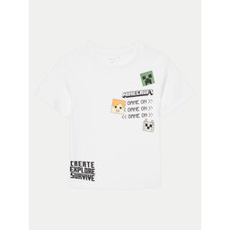 NAME IT NAME IT Camiseta Jafar MINECRAFT 13238538 Blanco Regular Fit