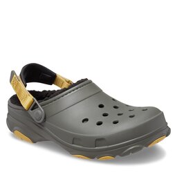 Crocs Chanclas Crocs Crocs All Terain Lined Clog 207936 Dusty Olive 3J5