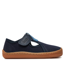 Froddo Sneakers aus Stoff Froddo Barefoot Canvas T G1700380 S Dunkelblau