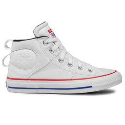 

Кеди Converse Ctas Cs Mid 166970C White/University Red/Rush Blue, Білий