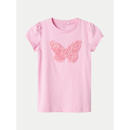 NAME IT NAME IT T-shirt Detsi 13240994 Ružičasta Regular Fit