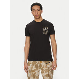 G-Star Raw G-Star Raw T-Shirt Text Chest D25968-C506 6057 Μαύρο Regular Fit