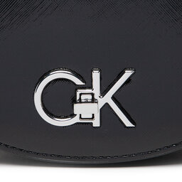 

Сумка Calvin Klein Re-Lock Saddle Bag Mini Saffiano K60K609878 BAX, Чорний