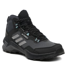 adidas Pantofi adidas Terrex Ax4 Mid Gtx GORE-TEX W HQ1049 Core Black/Grey Three/Mint Ton