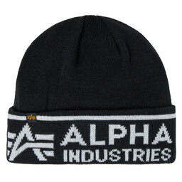 Alpha Industries Căciulă Alpha Industries AI Beanie 138903 Black/White 95