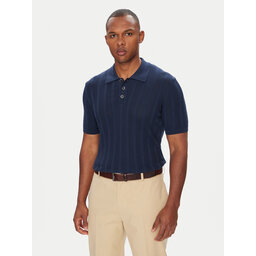 Baldessarini Baldessarini Polo marškinėliai B4 50024.5232 Tamsiai mėlyna Slim Fit