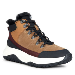 Geox Stiefeletten Geox D Oliviera + Grip D36VNC 02232 CS69B Toffee/Black