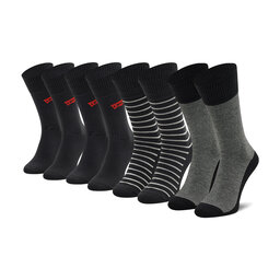 Levi's® Набор из 4 пар высоких носков unisex Levi's® 37157-0648 Black Combo