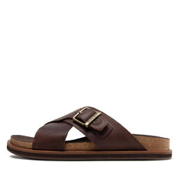

Шльопанці Timberland Amalfi Vibes Slide TB0A41A1V131 Dk Brown Full Gran, Коричневий