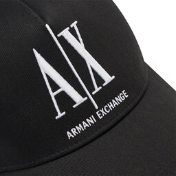 Armani Exchange Шапка с козирка Armani Exchange 944170 1A170 00121 Nero/Bianco
