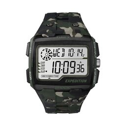 Timex Ceas Timex Expedition Grid TW4B02900 Blac/Khaki