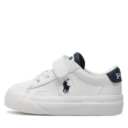 

Снікерcи Polo Ralph Lauren RL00029111 T White Tumbled W/ Navy Pp, Білий