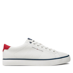 Tommy Hilfiger Sneakers Tommy Hilfiger Th Hi Vulc Low Core Seasonal FM0FM05110 Écru