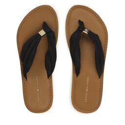 Tommy Hilfiger Джапанки Tommy Hilfiger Th Elevated Beach Sandal FW0FW06985 Тъмносин