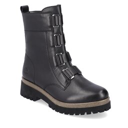 Remonte Botki Remonte D1B75-01 Schwarz  / Schwarz  / Schwarz 01