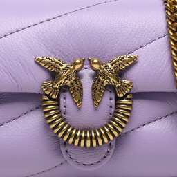 

Сумка Pinko Love Micro Puff C AI 23-24 PCPL 100041 A0F2 Lilla Y48Q, Фіолетовий