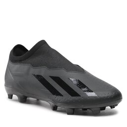 adidas Pantofi adidas X Crazyfast.3 Laceless Firm Ground Boots GY7427 Cblack/Cblack/Cblack