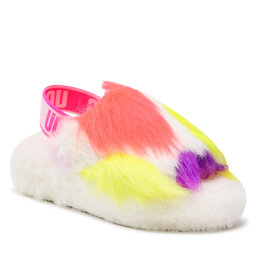 Ugg Chaussons Ugg W Fluff Yeah Party Spots 1125006 Wht