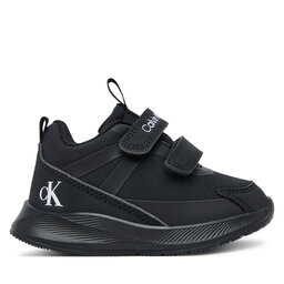 Calvin Klein Sneakersy Calvin Klein Low Cut Velcro Sneaker V1B9-83169-1845 M Czarny