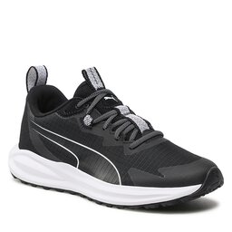 Puma Παπούτσια Puma Twitch Runner Trail Jr 377581 01 Puma Black/Puma White