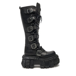 NEW ROCK Αρβύλες NEW ROCK M-272-S3 Μαύρο
