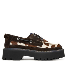 Tommy Jeans Halbschuhe Tommy Jeans Archive '01 Calf Hair EN0EN03004 Braun
