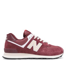 

Снікерcи New Balance U574HMG Бордовий