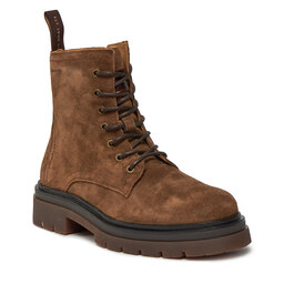 Gant Gležnjarji Gant Ramzee Mid Lace Boot 27683423 Tobacco Brown