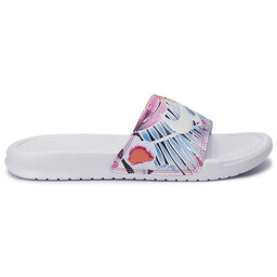 

Шльопанці Nike Benassi Jdi Print 618919 113 White/Habanero/Ember Glow, Кольоровий
