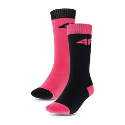 4F 2er-Set hohe Kindersocken 4F 4FJWAW23UFSOF116 90N