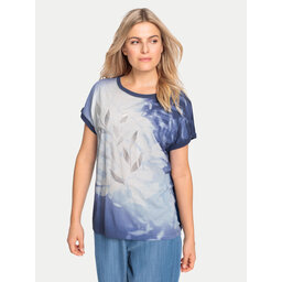 Olsen Olsen Majica 11105088 Mornarsko modra Regular Fit