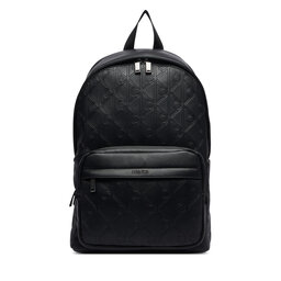 Calvin Klein Rucksack Calvin Klein Emblem Aop Deboss Round Backpack LV04D3560G Schwarz