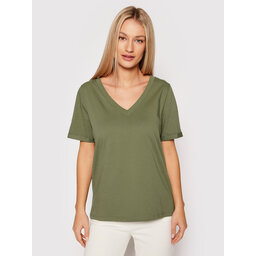 Pieces Pieces Camiseta Ria 17120455 Verde Regular Fit