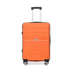 Semi Line Mellanstor hård resväska Semi Line T5614-2 Orange