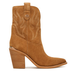 Guess Kowbojki Guess FLTSAL SUE10 Brązowy