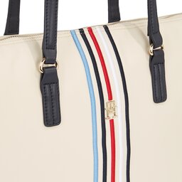 

Сумка Tommy Hilfiger Poppy Tote Corp AW0AW15981 Calico AEF, Écru