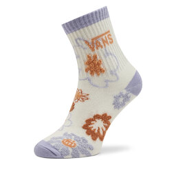 

Високі жіночі шкарпетки Vans Summer Bloom Crew VN000GMH7VJ1 Natural, Бежевий