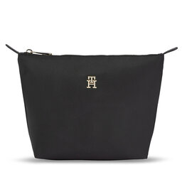 Tommy Hilfiger Kozmetični kovček Tommy Hilfiger Poppy Washbag AW0AW15274 Black BDS